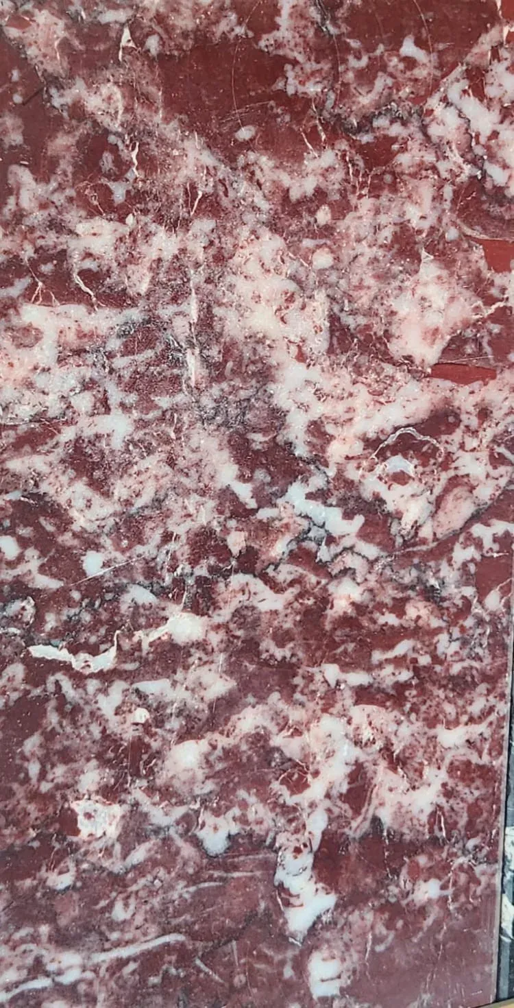 Strawberry marble slab
